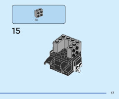 LEGO 40672 instructions page 17 – build guide