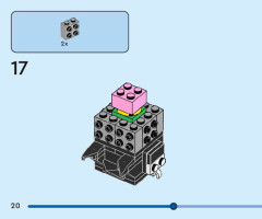 LEGO 40672 instructions page 20 – build guide