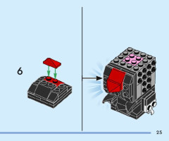 LEGO 40672 instructions page 25 – build guide