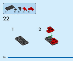 LEGO 40672 instructions page 28 – build guide