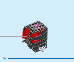 LEGO 40672 instructions page 30 – build guide
