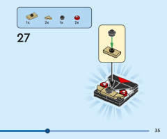 LEGO 40672 instructions page 35 – build guide