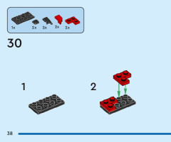 LEGO 40672 instructions page 38 – build guide