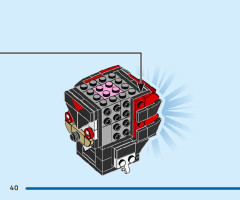 LEGO 40672 instructions page 40 – build guide