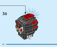 LEGO 40672 instructions page 46 – build guide