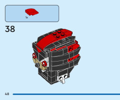 LEGO 40672 instructions page 48 – build guide