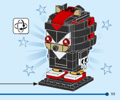 LEGO 40672 instructions page 55 – build guide