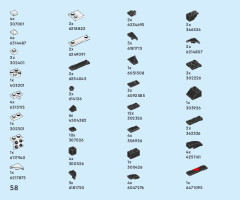 LEGO 40672 instructions page 58 – build guide
