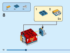 LEGO 40673 instructions page 10 – build guide