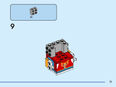 LEGO 40673 instructions page 11 – build guide