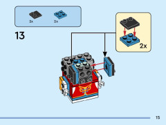 LEGO 40673 instructions page 15 – build guide