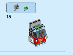 LEGO 40673 instructions page 17 – build guide
