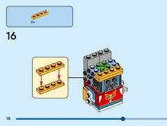 LEGO 40673 instructions page 18 – build guide