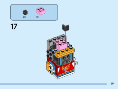LEGO 40673 instructions page 19 – build guide
