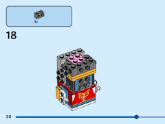 LEGO 40673 instructions page 20 – build guide