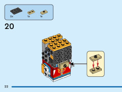 LEGO 40673 instructions page 22 – build guide