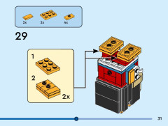 LEGO 40673 instructions page 31 – build guide