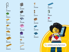 LEGO 40673 instructions page 43 – build guide