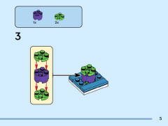 LEGO 40673 instructions page 5 – build guide