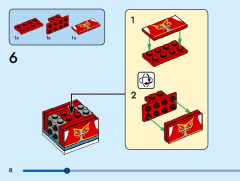 LEGO 40673 instructions page 8 – build guide