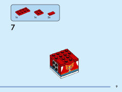 LEGO 40673 instructions page 9 – build guide