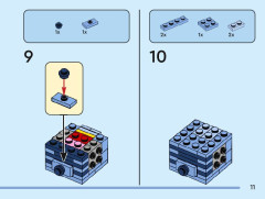LEGO 40674 instructions page 11 – build guide