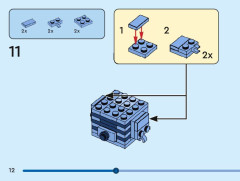 LEGO 40674 instructions page 12 – build guide