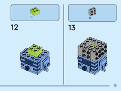 LEGO 40674 instructions page 13 – build guide