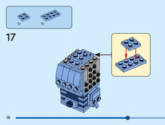 LEGO 40674 instructions page 18 – build guide