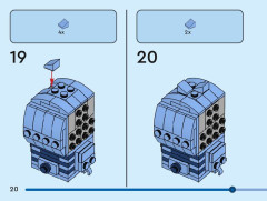 LEGO 40674 instructions page 20 – build guide