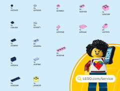 LEGO 40674 instructions page 43 – build guide