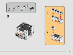 LEGO 40675 instructions page 11 – build guide