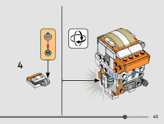 LEGO 40675 instructions page 45 – build guide