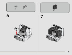 LEGO 40675 instructions page 9 – build guide
