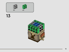 LEGO 40676 instructions page 11 – build guide