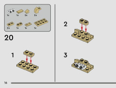 LEGO 40676 instructions page 16 – build guide