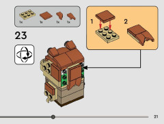 LEGO 40676 instructions page 21 – build guide