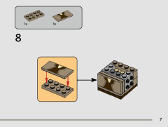 LEGO 40676 instructions page 7 – build guide