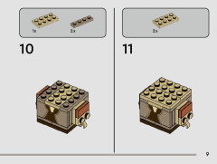 LEGO 40676 instructions page 9 – build guide