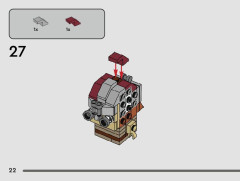 LEGO 40676 instructions page 22 – build guide