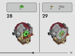 LEGO 40676 instructions page 23 – build guide
