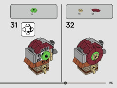 LEGO 40676 instructions page 25 – build guide