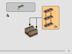 LEGO 40676 instructions page 5 – build guide