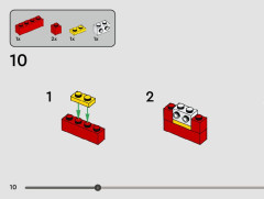 LEGO 40676 instructions page 10 – build guide
