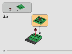 LEGO 40676 instructions page 40 – build guide
