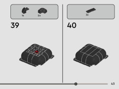 LEGO 40676 instructions page 43 – build guide