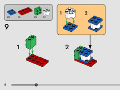 LEGO 40676 instructions page 8 – build guide