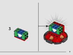 LEGO 40676 instructions page 9 – build guide