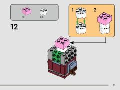LEGO 40676 instructions page 11 – build guide