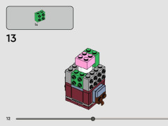 LEGO 40676 instructions page 12 – build guide